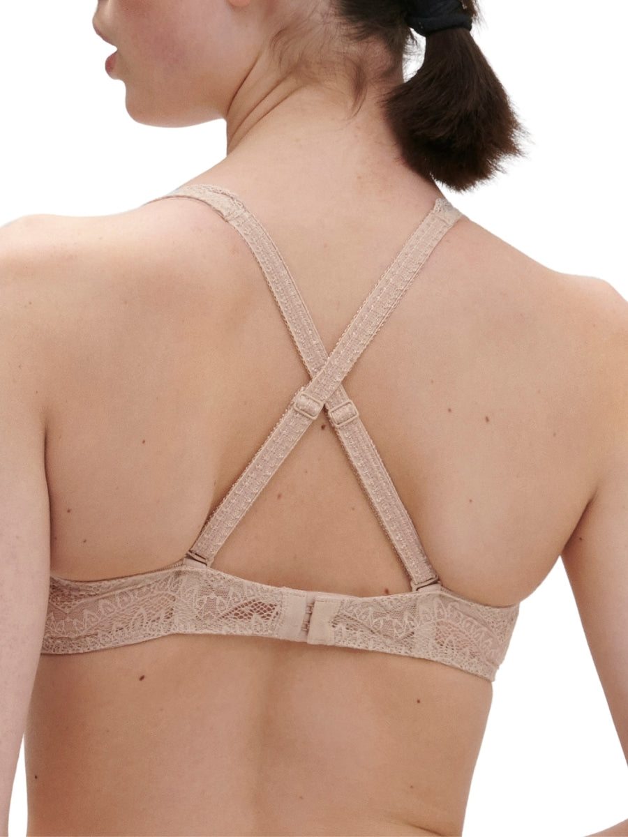 Karma Non-Wired Triangle Bra - Peau Rosée