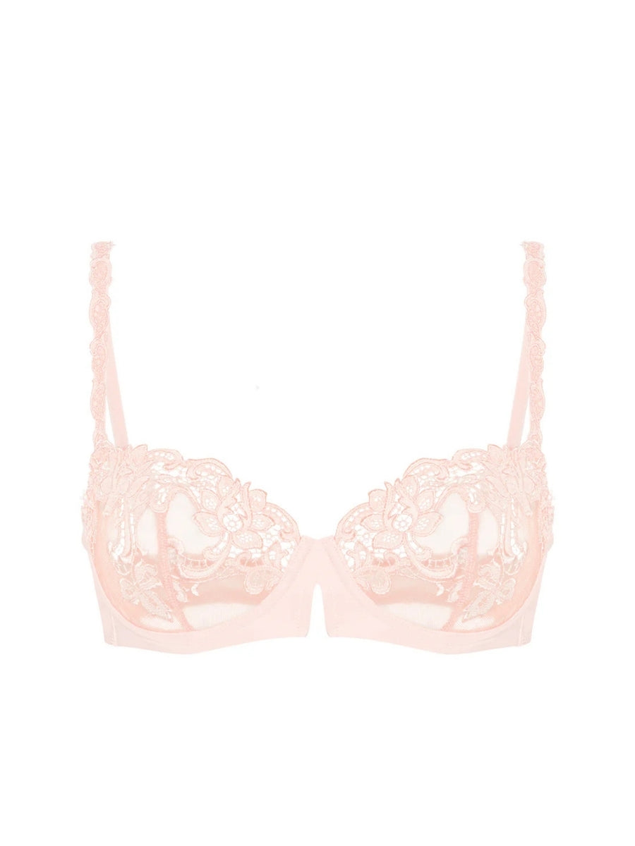 Saga Half Cup Bra - Pink Nude