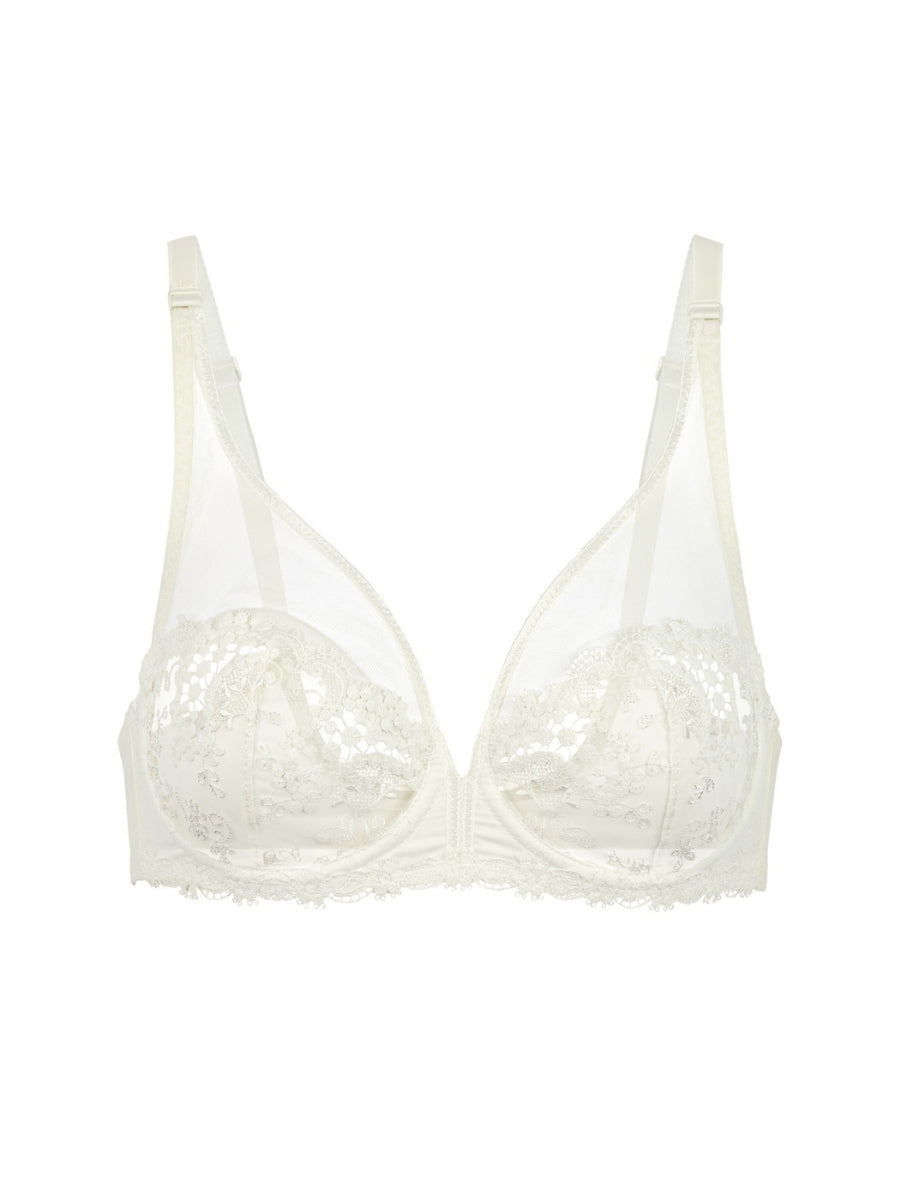 Wish Triangle Plunge Bra - Natural