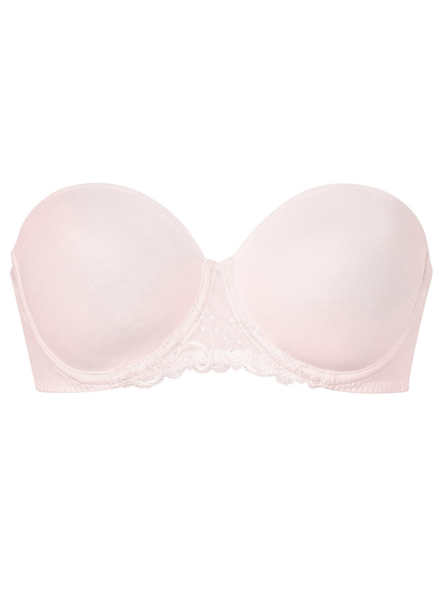 Délice 3D Moulded Strapless Bra - Blush