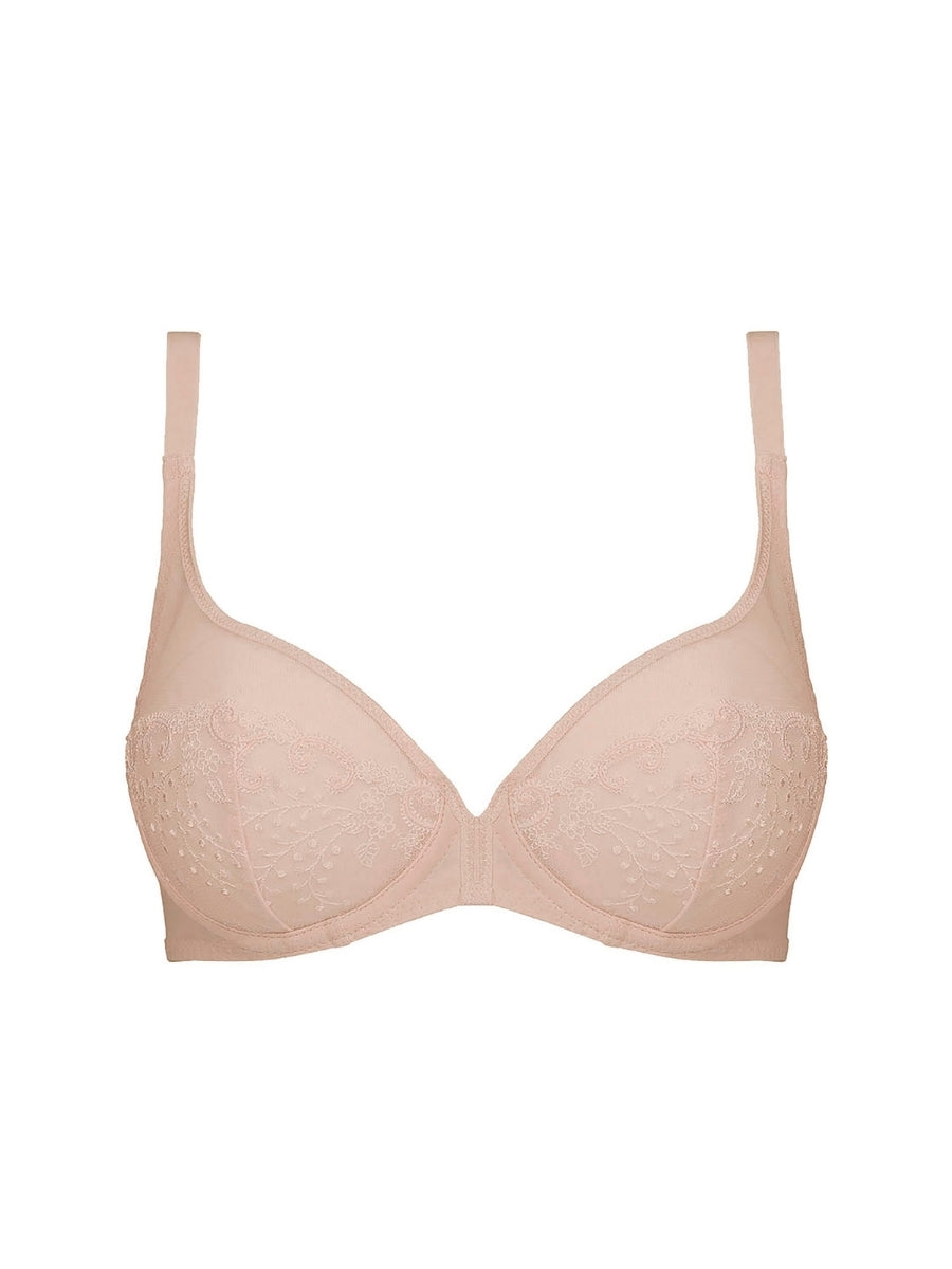 Délice Triangle Plunge Bra - Nude