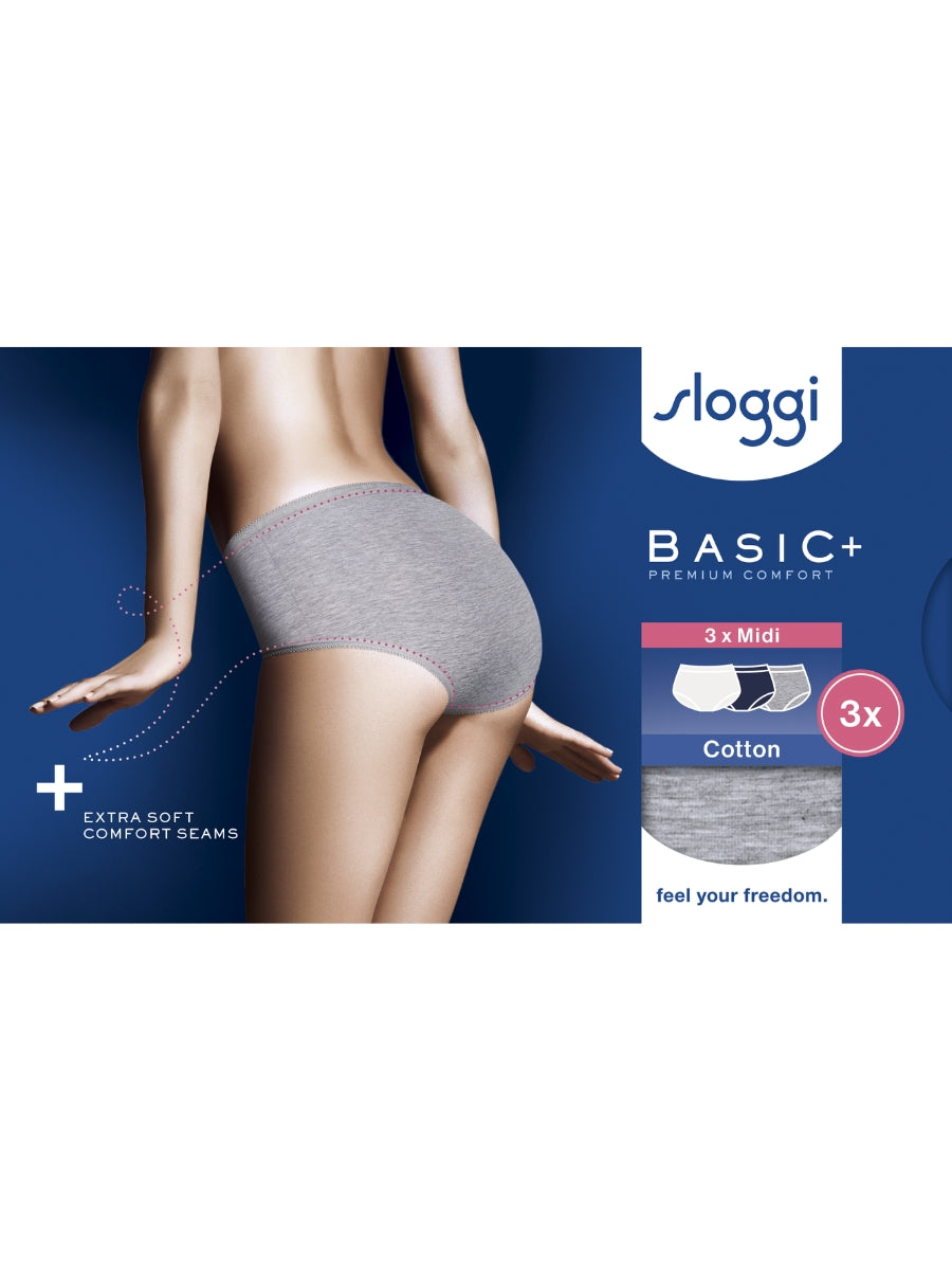 Basic+ Midi (3 Pack)