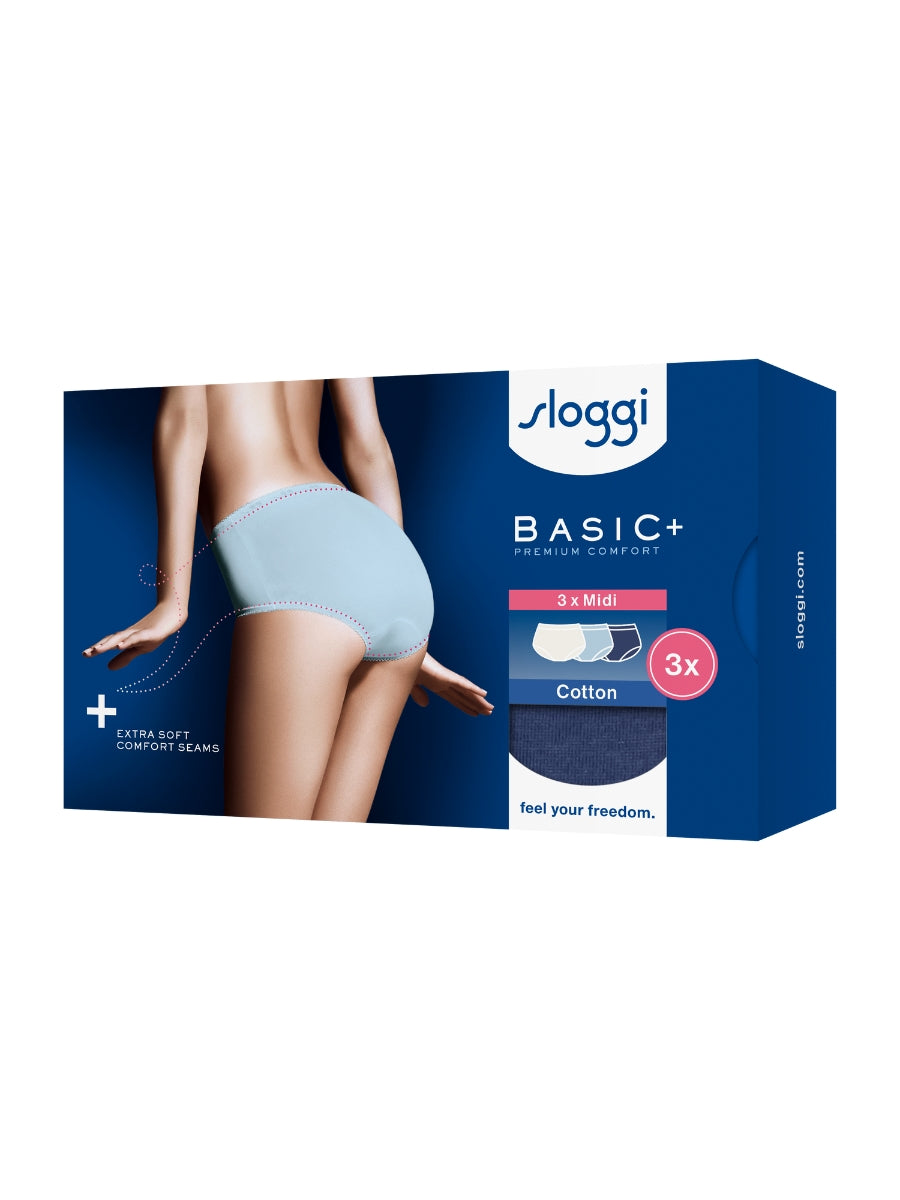 Basic+ Midi (3 Pack)