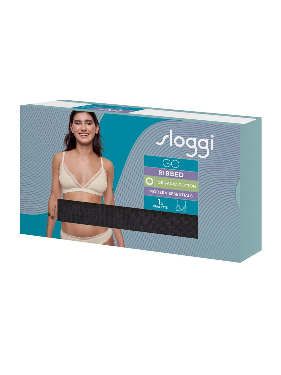 sloggi go ribbed bralette