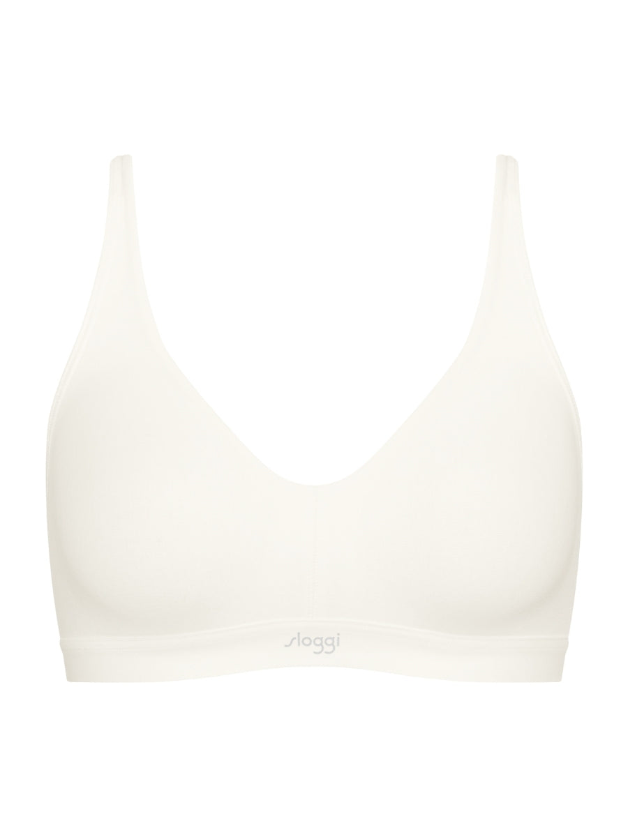 EVER Ease Soft Bra - Silk White