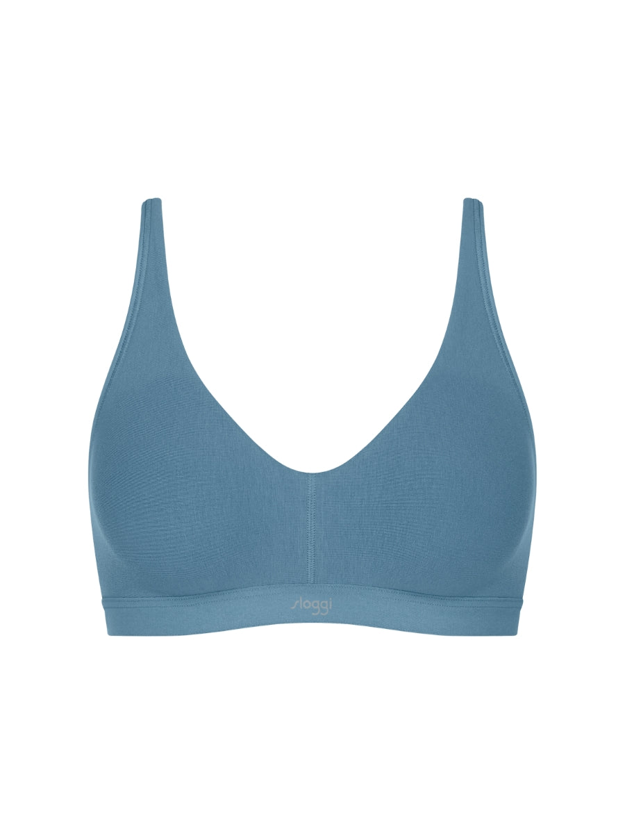 EVER Ease Soft Bra - Provincial Blue