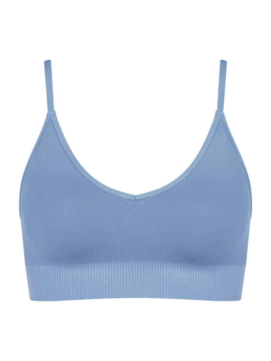 EVER Infused Camomile Bralette - Azura Blue