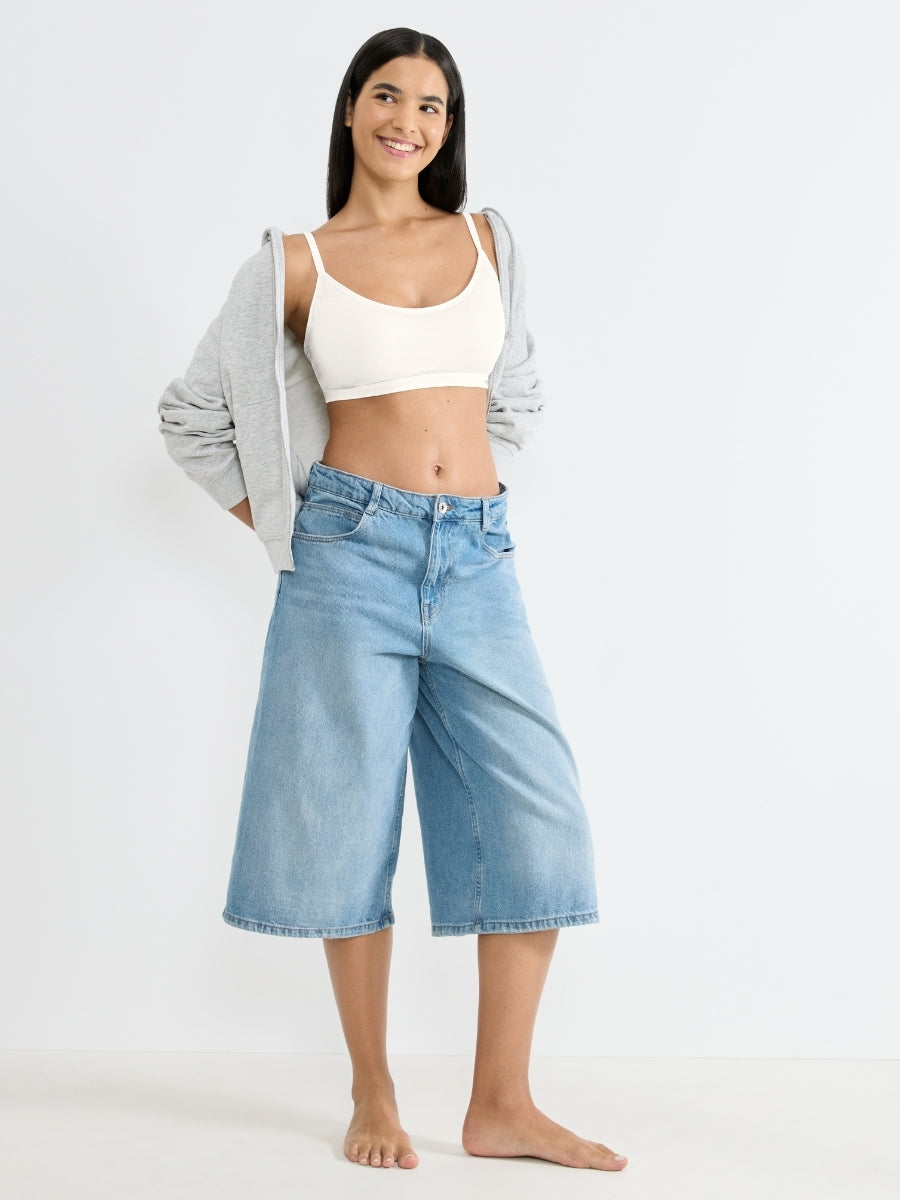 FREE Evolve Padded Bralette - Silk White