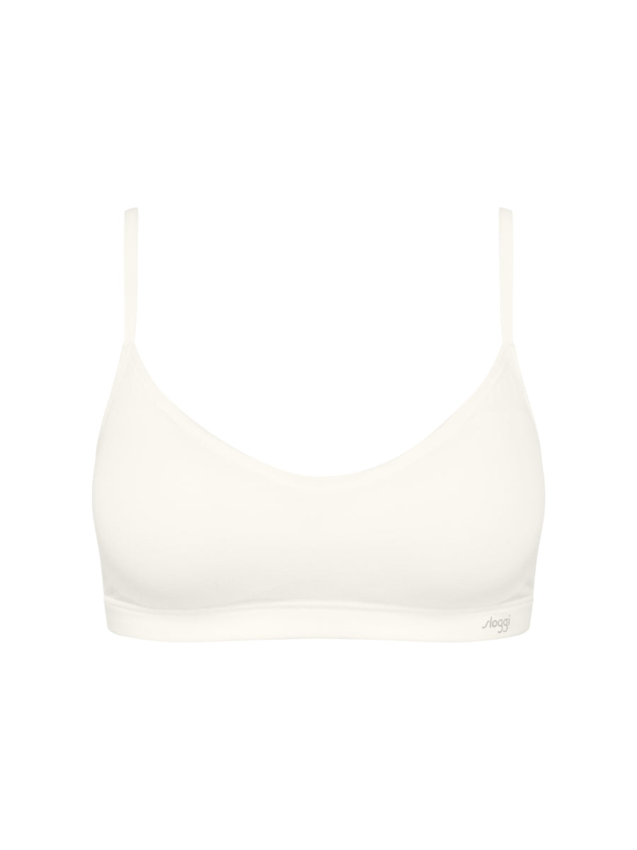 FREE Evolve Padded Bralette - Silk White