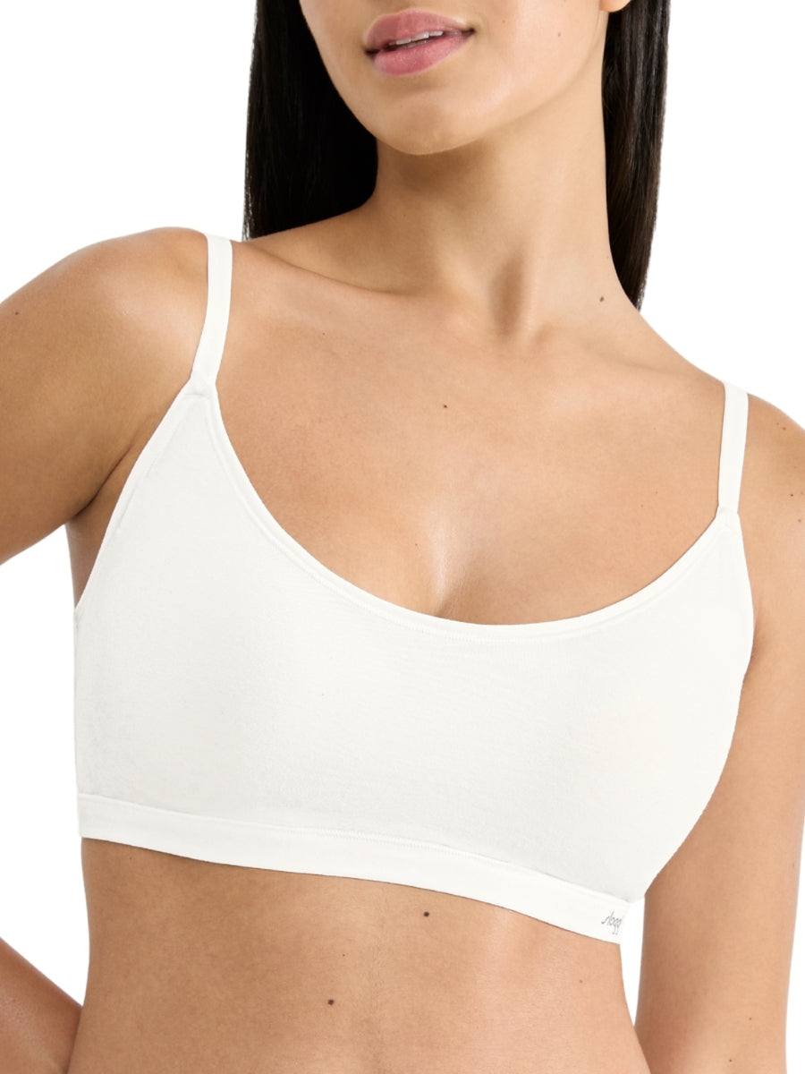 FREE Evolve Padded Bralette - Silk White