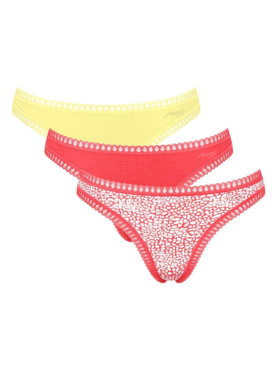 Coral Pattern / Coral / Yellow
