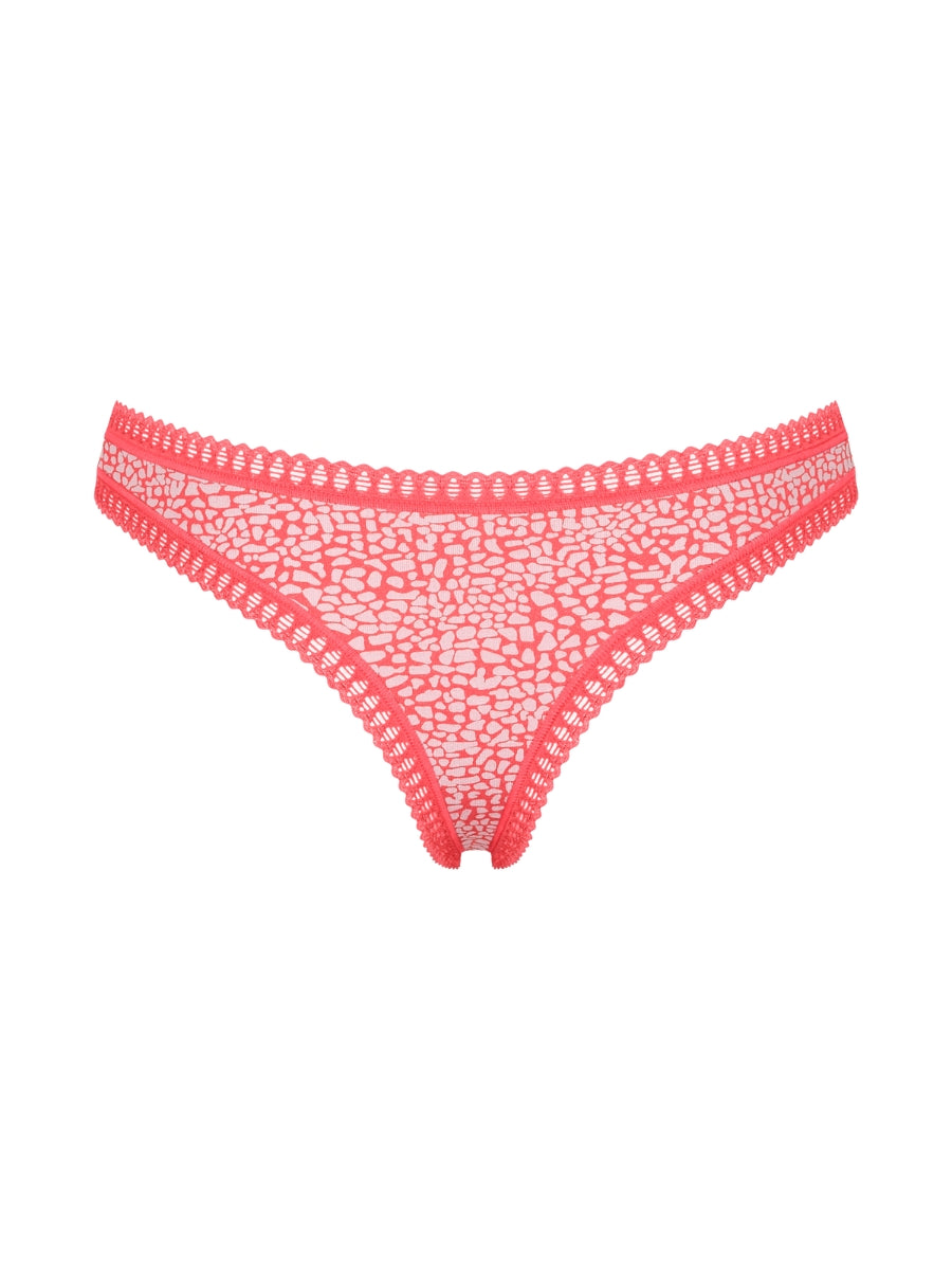 Coral Pattern / Coral / Yellow