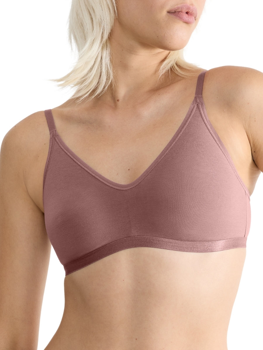 GO Daily Cotton Soft Bra - Cacao
