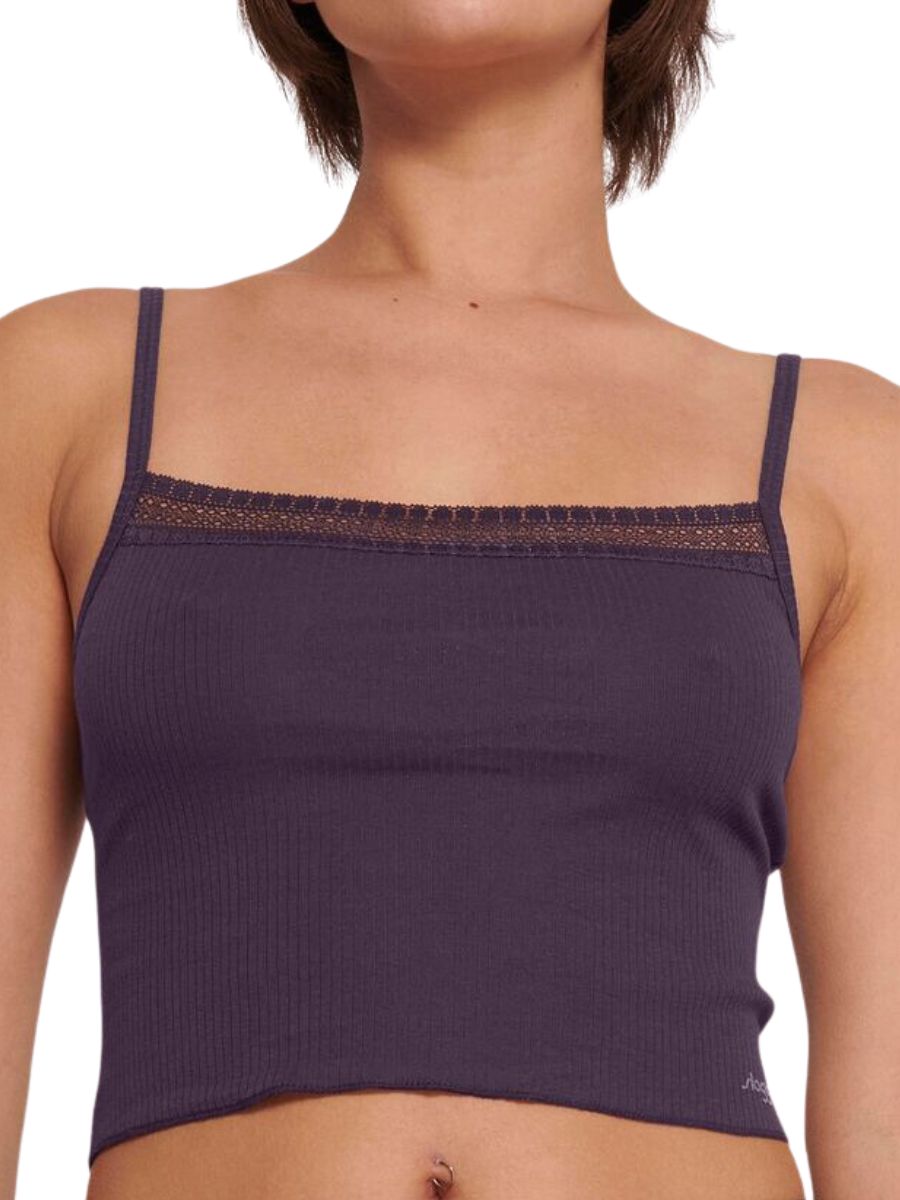 sloggi go ribbed crop top