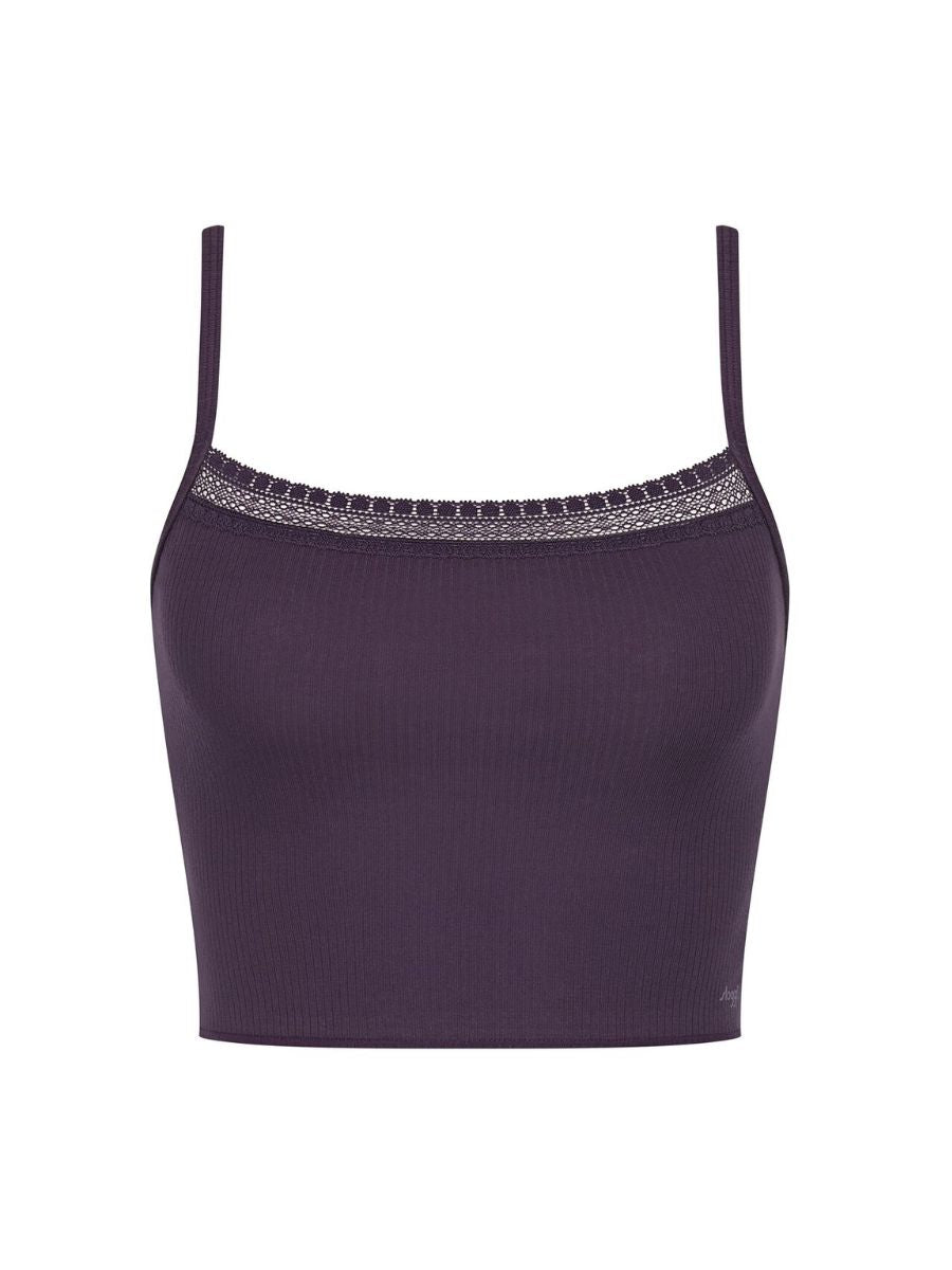 sloggi go ribbed crop top