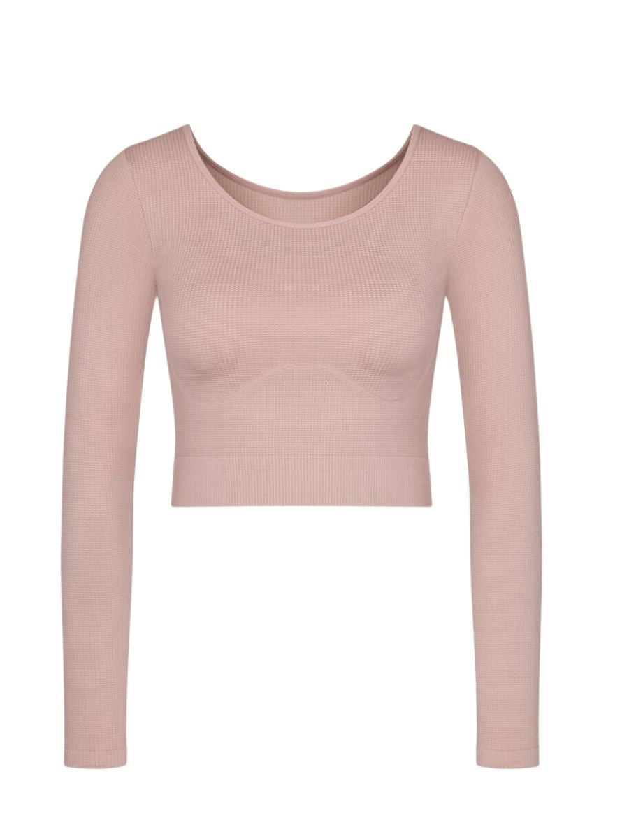 sloggi ever infused long sleeve crop top