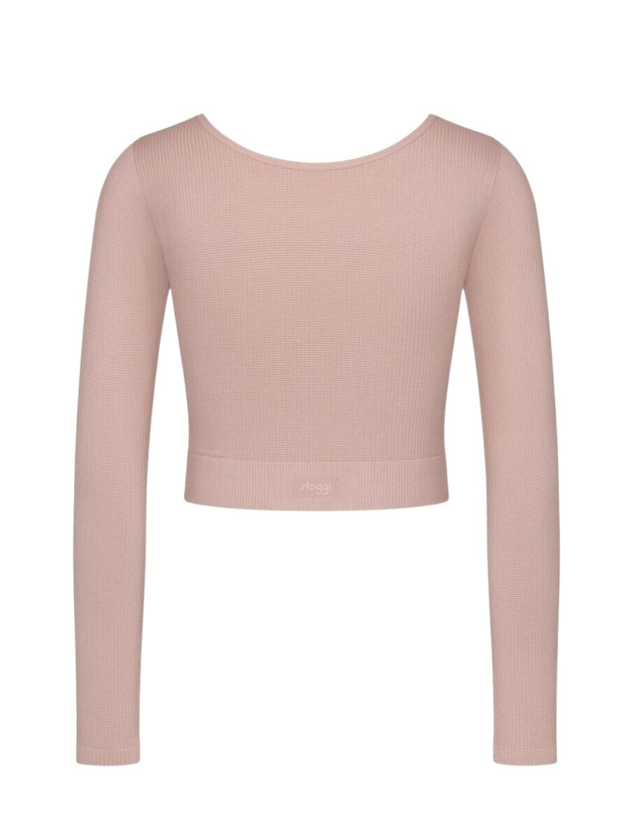 sloggi ever infused long sleeve crop top