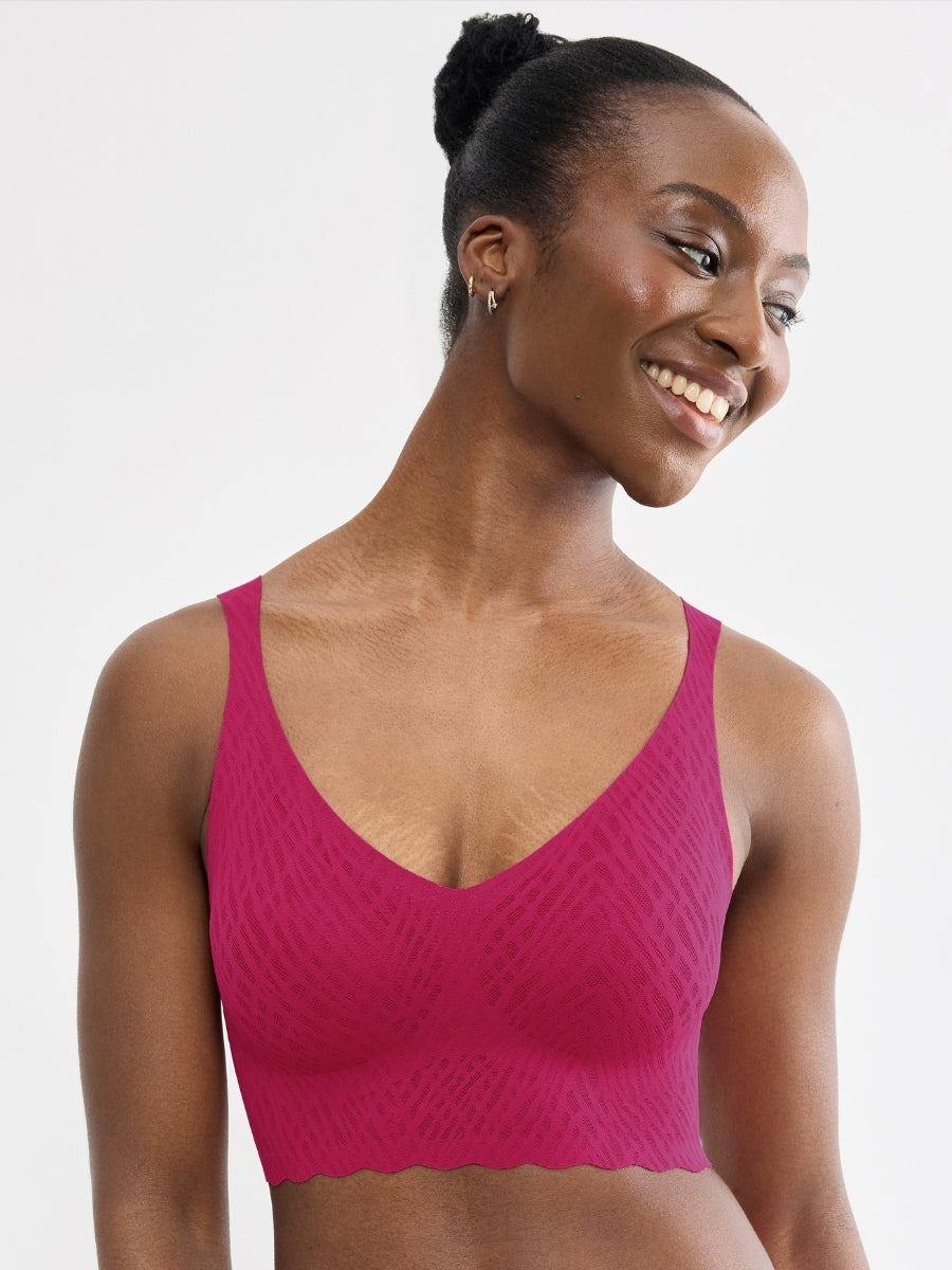 ZERO Feel Bliss Bralette - Berry