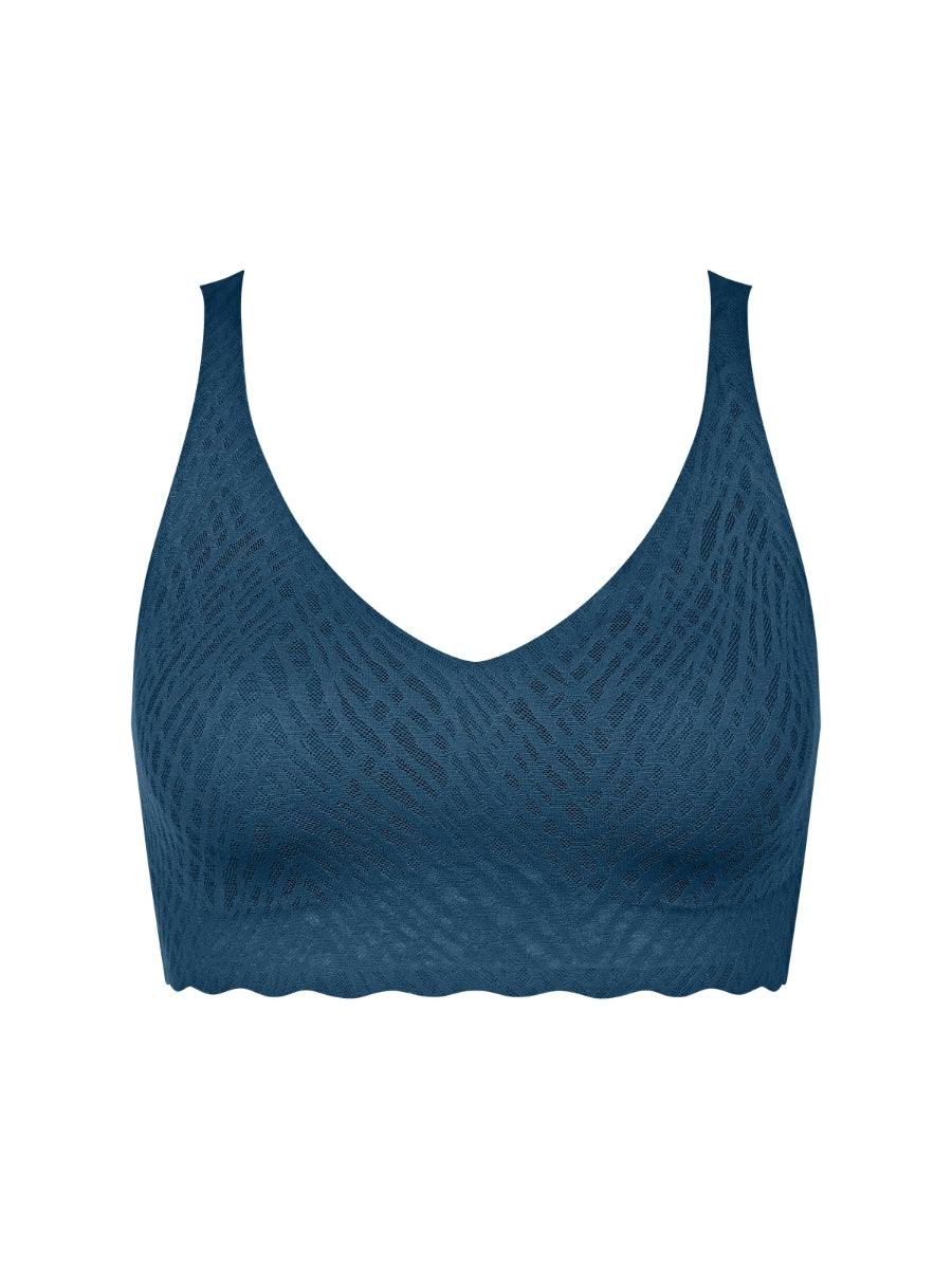 ZERO Feel Bliss Bralette - Smoky Blue