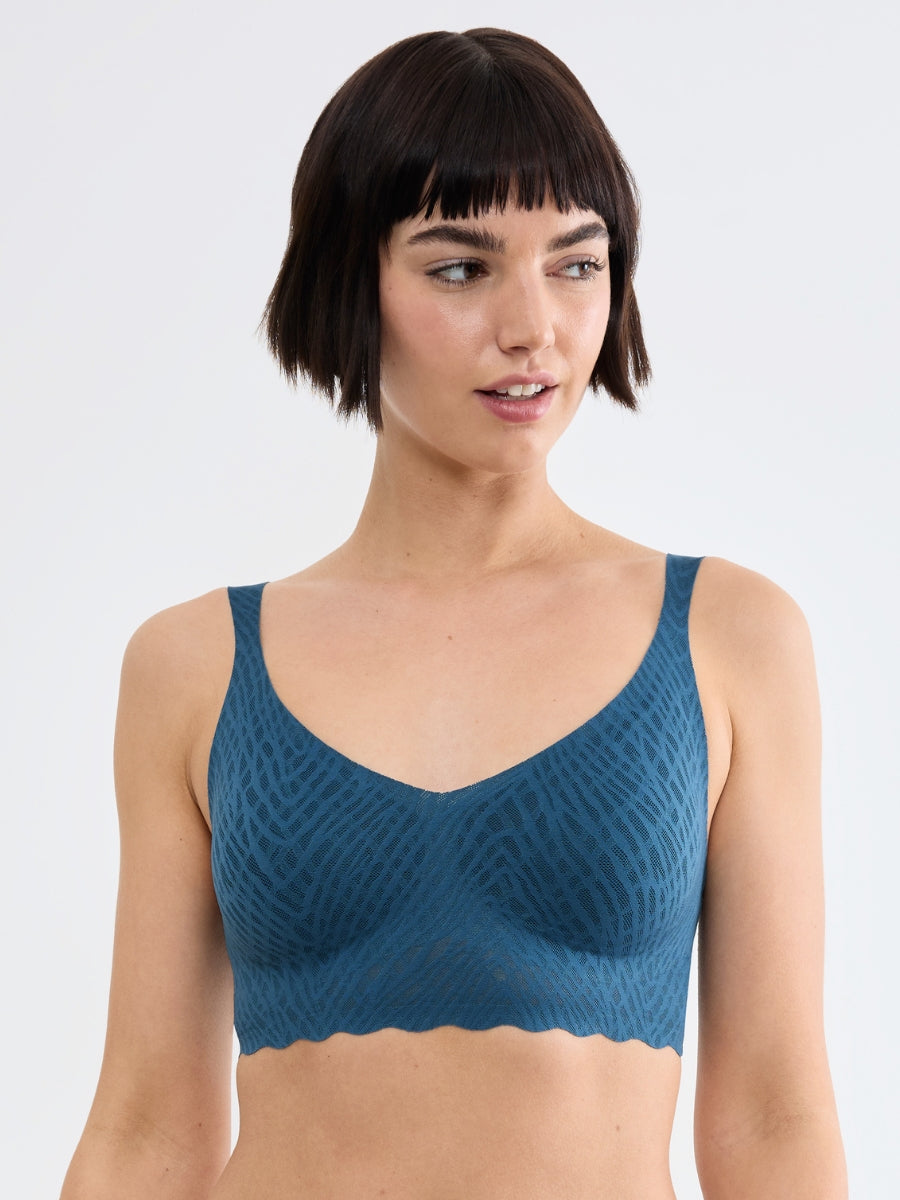 ZERO Feel Bliss Bralette - Smoky Blue