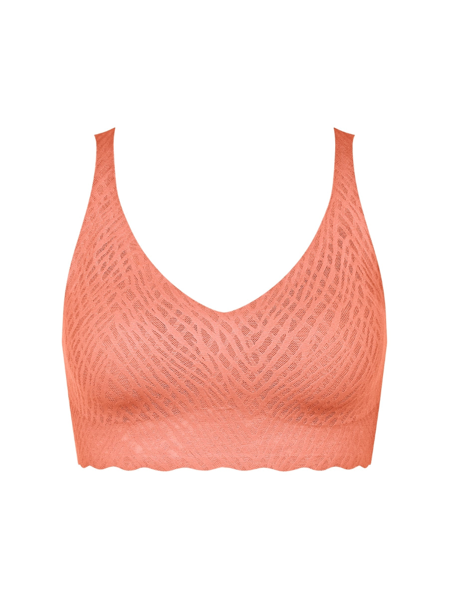 ZERO Feel Bliss Bralette - Lovely Apricot