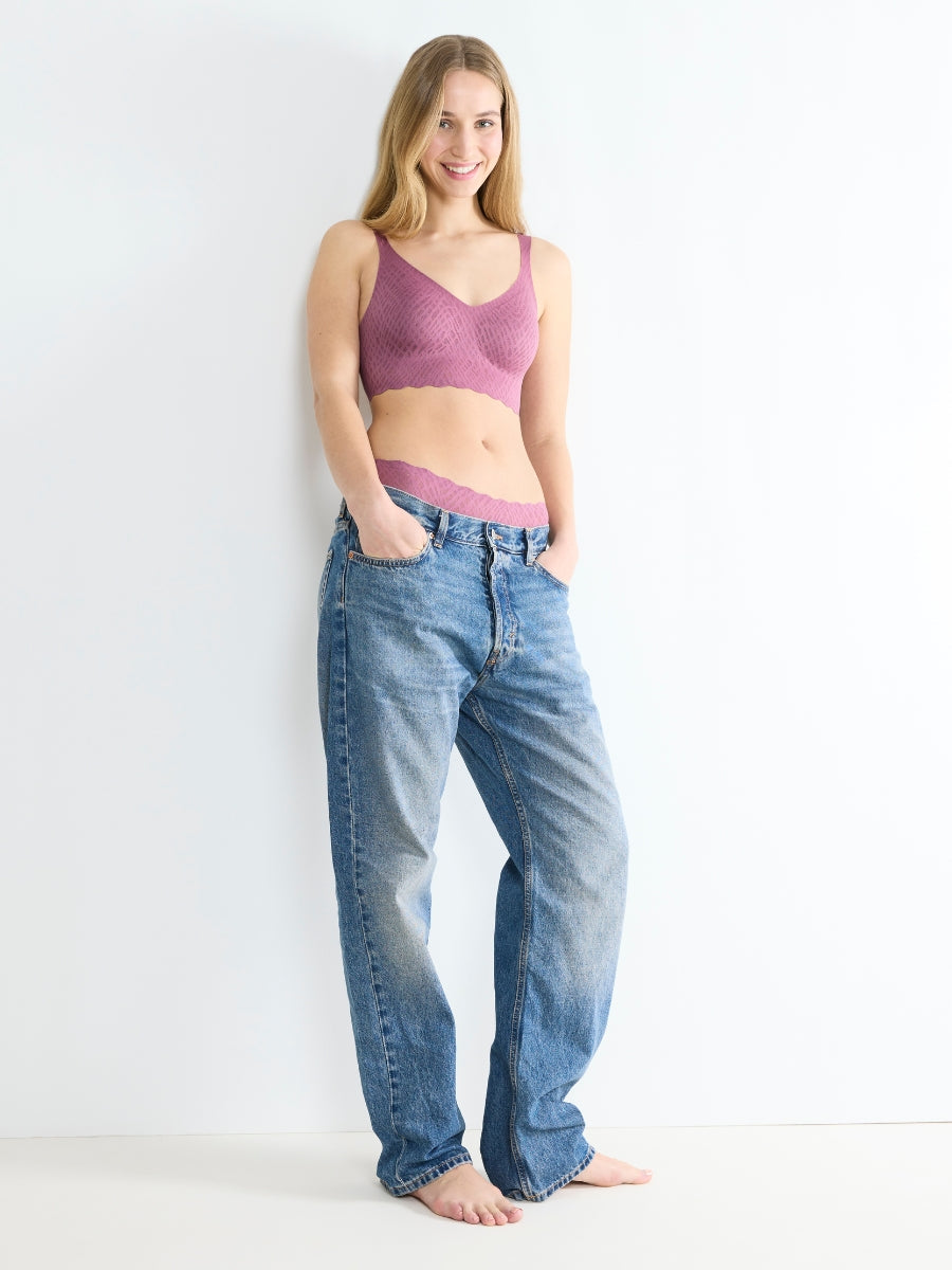 ZERO Feel Bliss Bralette - Lila Clover