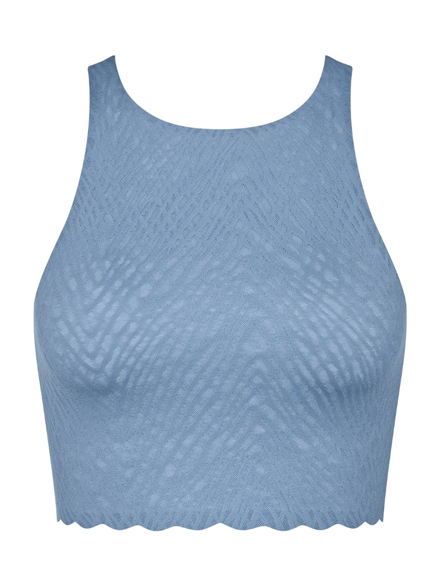 ZERO Feel Bliss Crop Top - Azura Blue