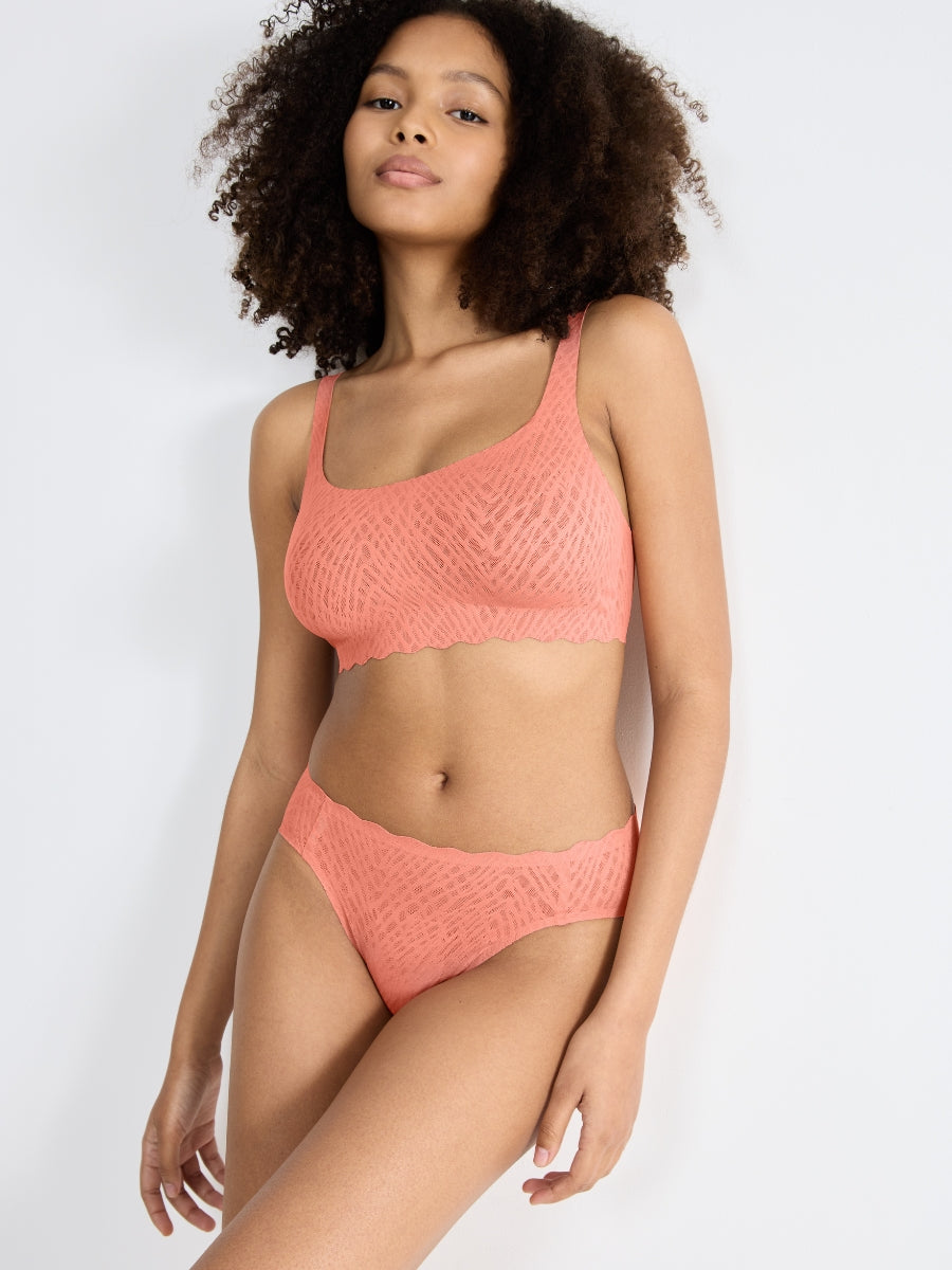ZERO Feel Bliss Top - Lovely Apricot