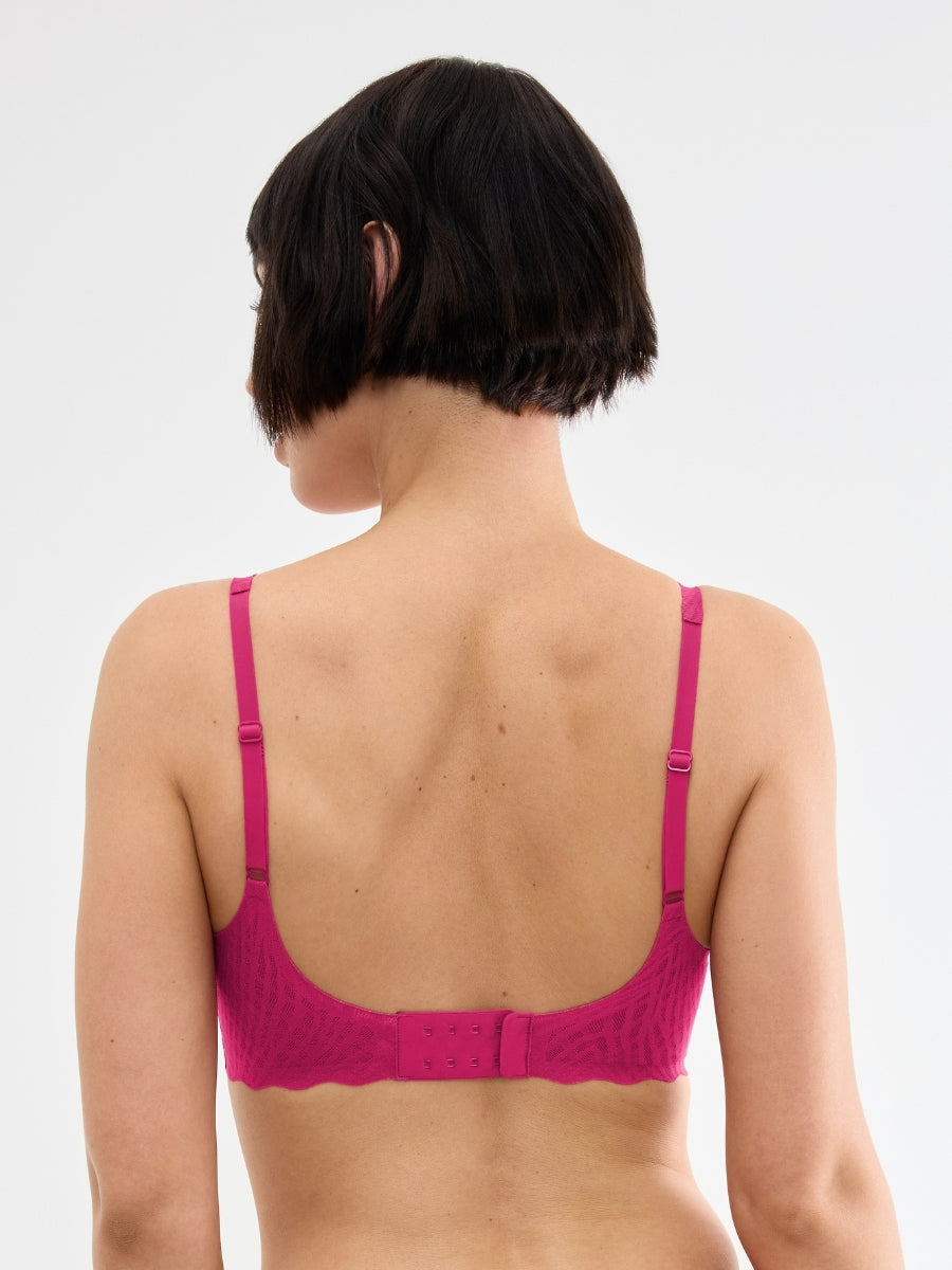 ZERO Feel Bliss Soft Bra - Berry