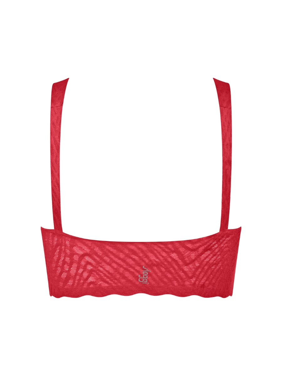 ZERO Feel Bliss Bralette - Shanghai Red