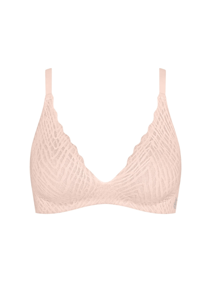 ZERO Feel Bliss UP Push Up Bra - Puff Pink