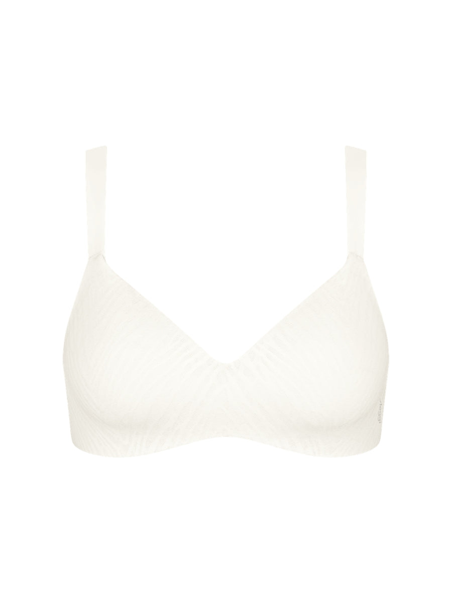 ZERO Feel Bliss UP T-Shirt Bra - Silk White
