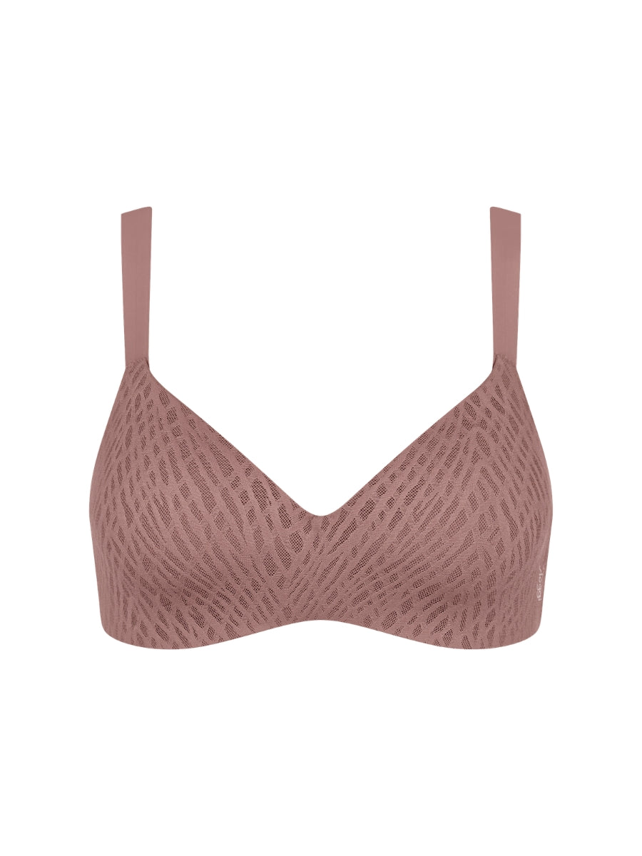 ZERO Feel Bliss UP T-Shirt Bra - Cacao