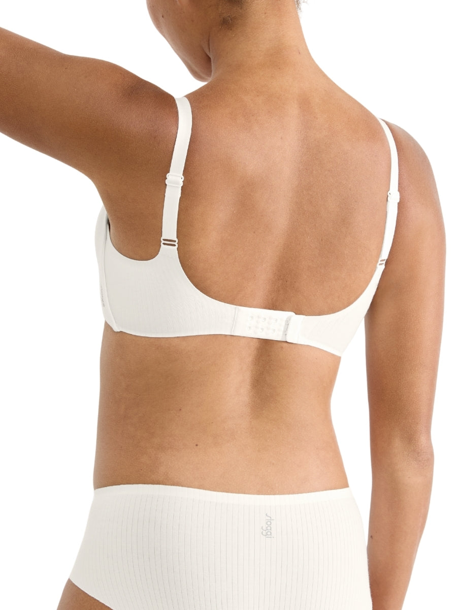ZERO Feel Pure UP Push Up Bra - Silk White