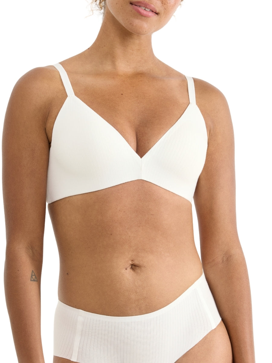 ZERO Feel Pure UP Push Up Bra - Silk White