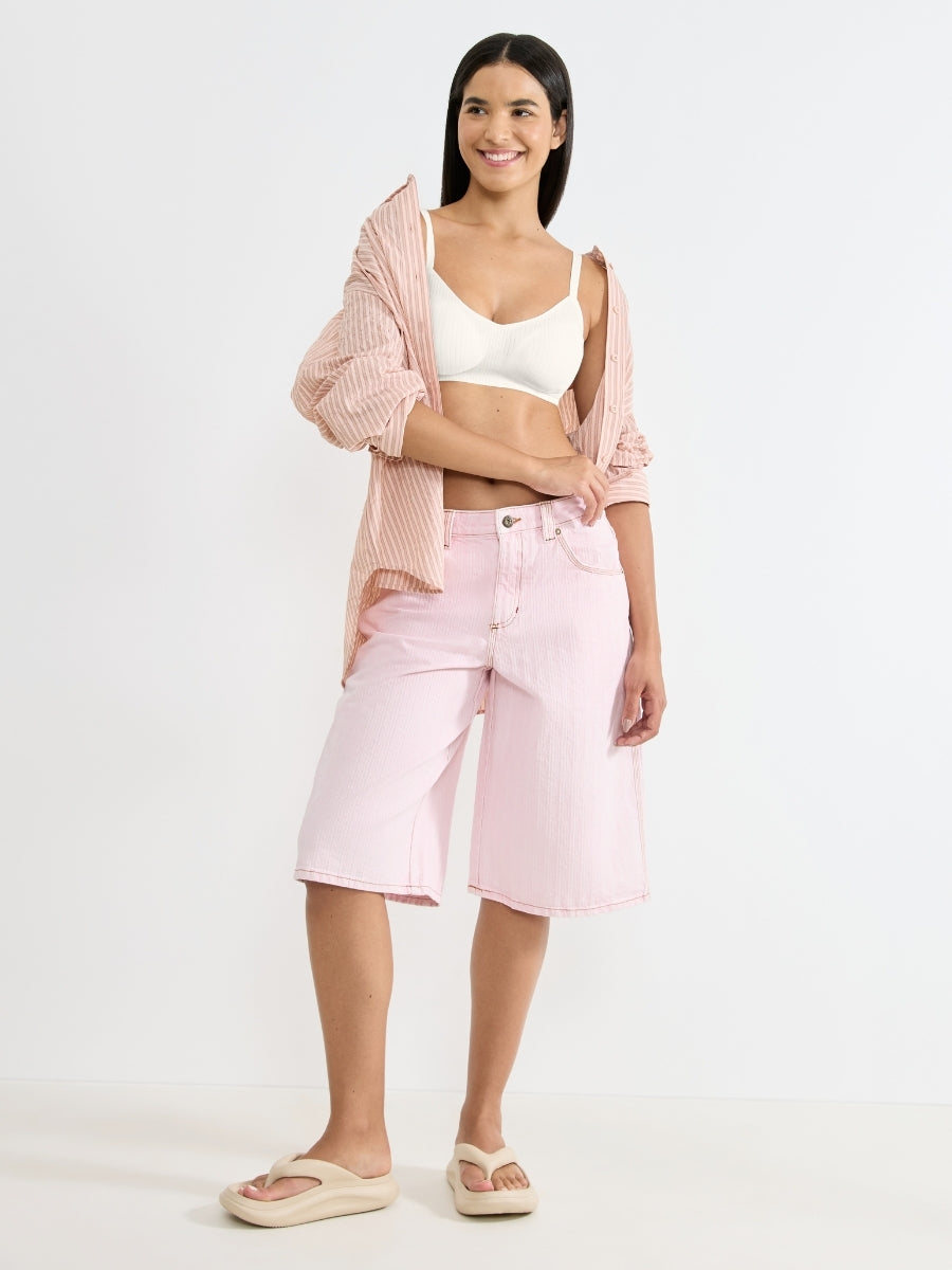 ZERO Feel Pure Soft Bra - Silk White