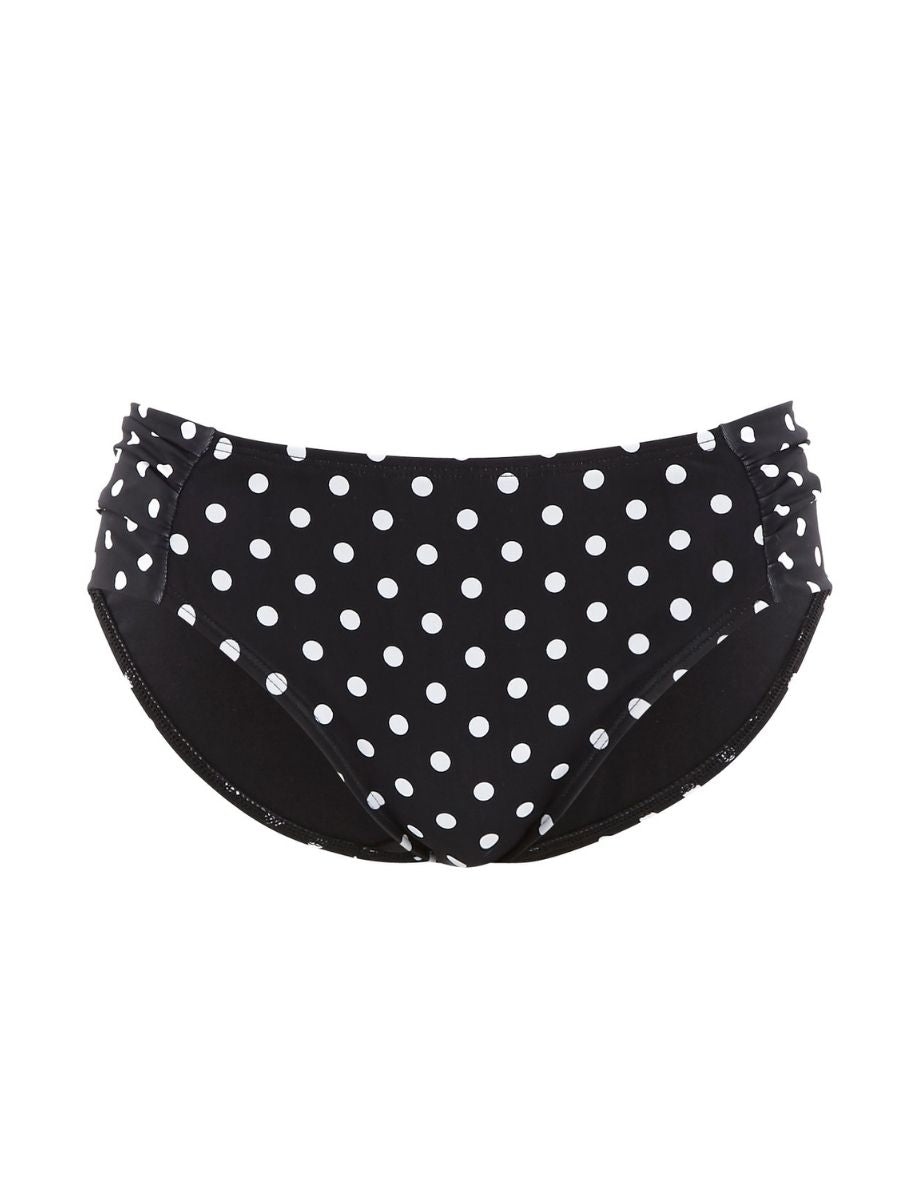 panache anya spot gathered bikini brief