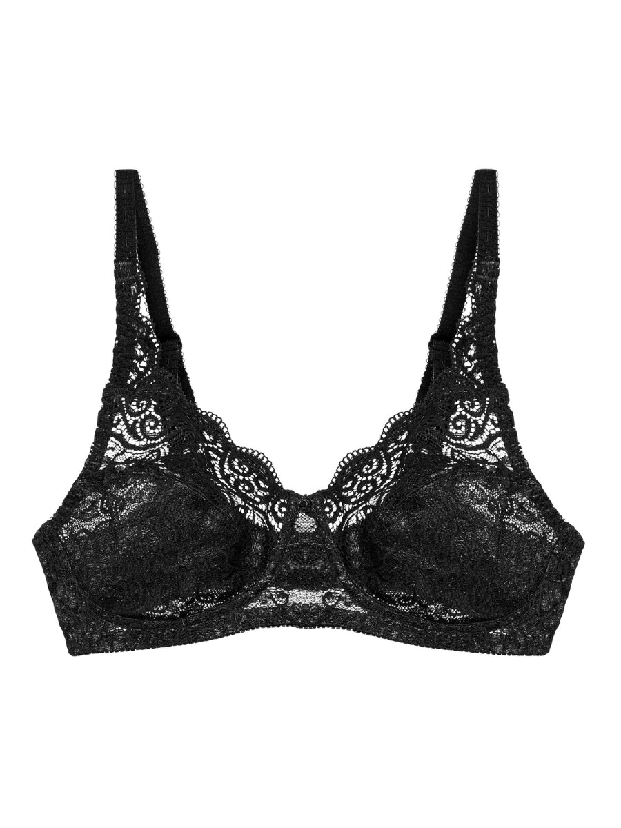 Amourette W High Apex Bra - Black