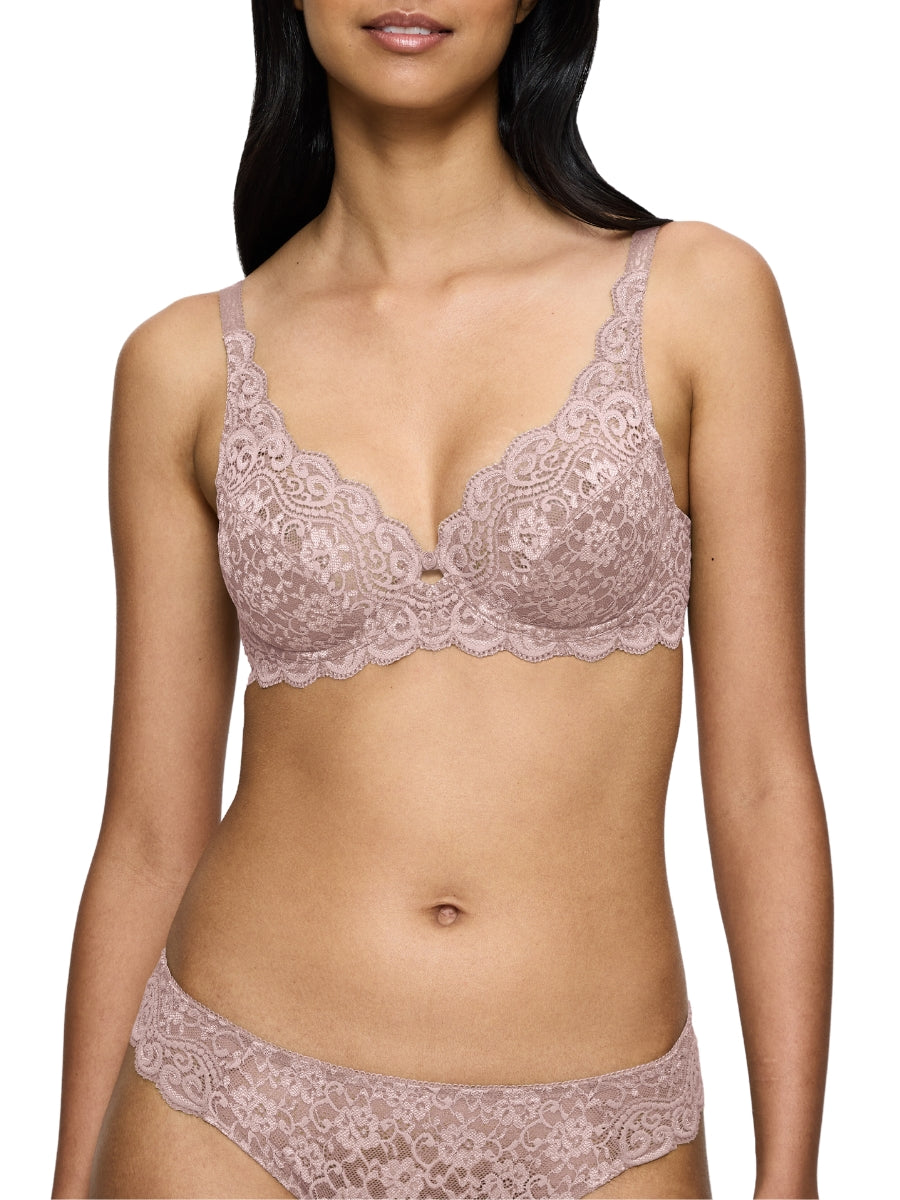 Amourette W High Apex Bra - Mauve Rose