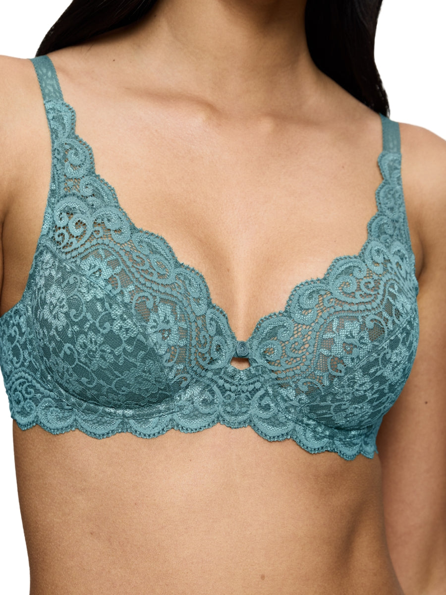Amourette W High Apex Bra - Quiet Turquoise