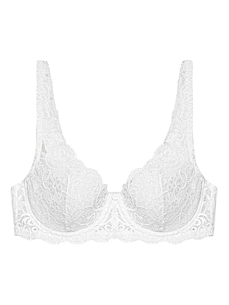 Amourette WHP Half Cup Bra - White