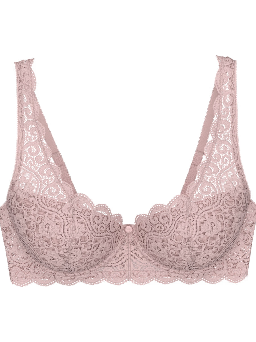 Amourette WHP Half Cup Bra - Mauve Rose
