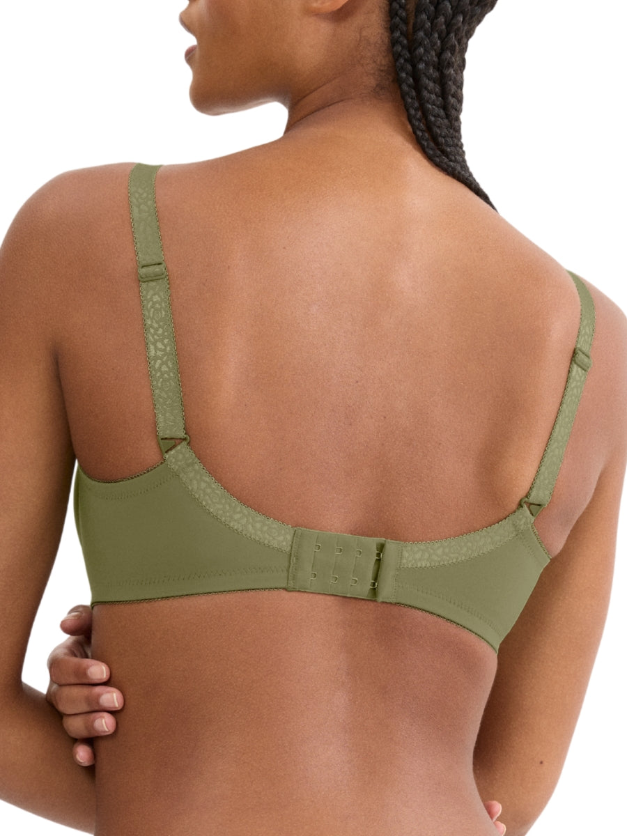 Amourette W01 Minimizer Bra - Olive Gold