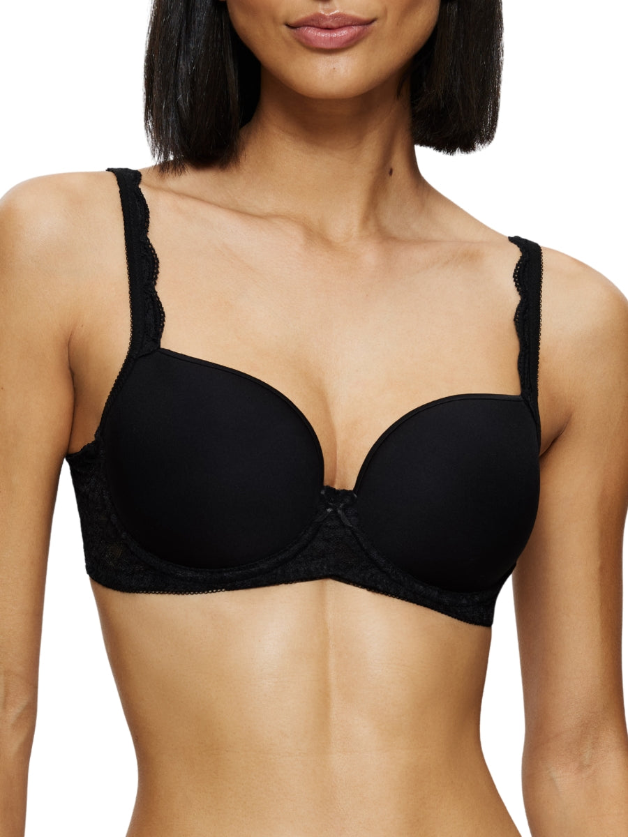 Amourette WP Spacer T-Shirt Bra - Black