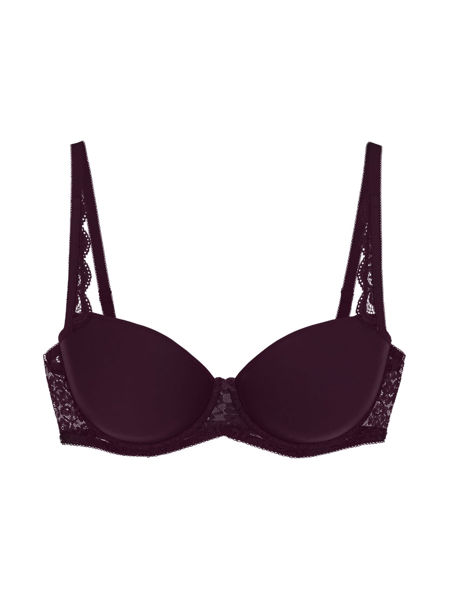 Amourette WP Spacer T-Shirt Bra - Claret
