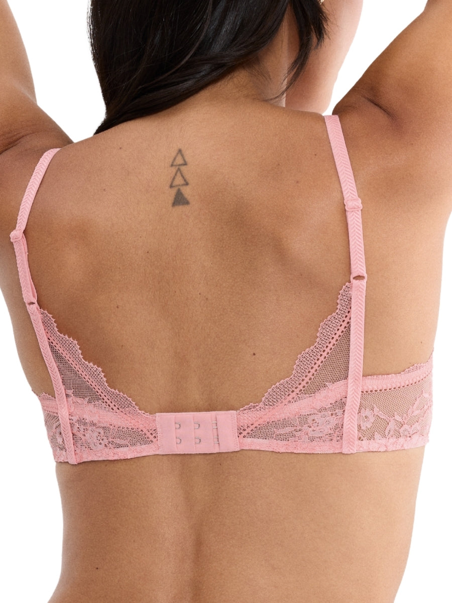 Comfort Allure WH Half Cup Bra - Strawberry Cream