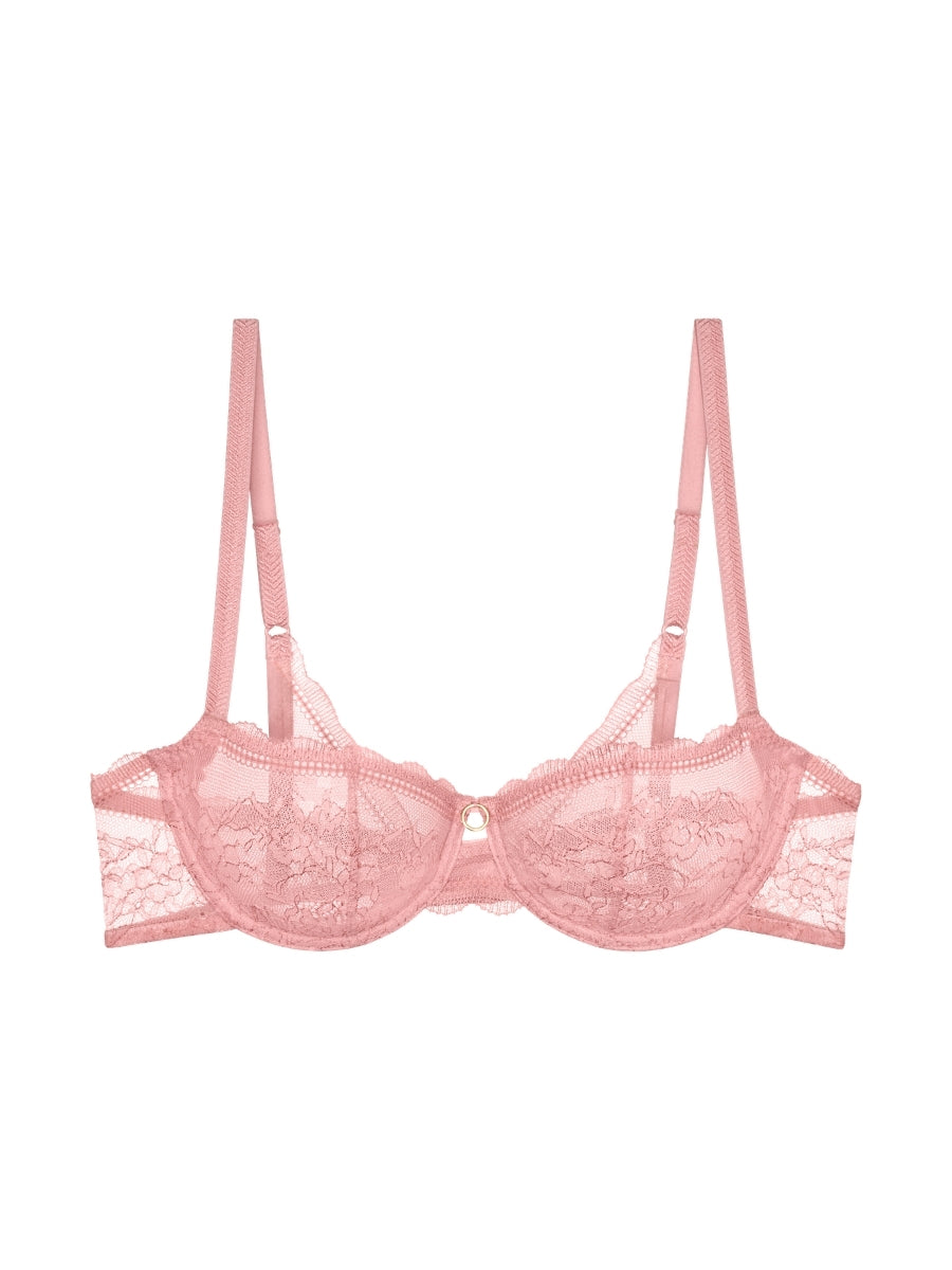 Comfort Allure WH Half Cup Bra - Strawberry Cream