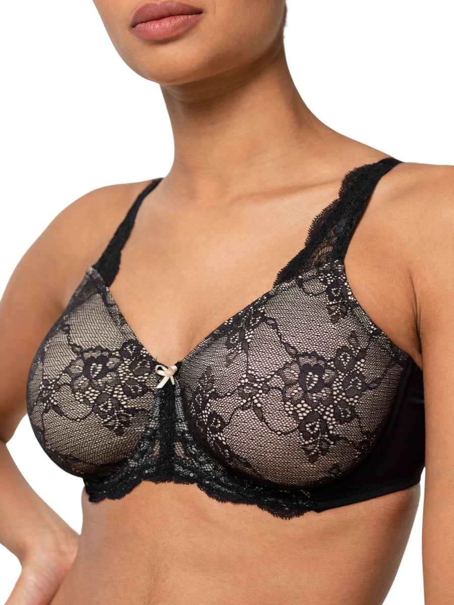 Contouring Sensation Minimizer Bra - Black