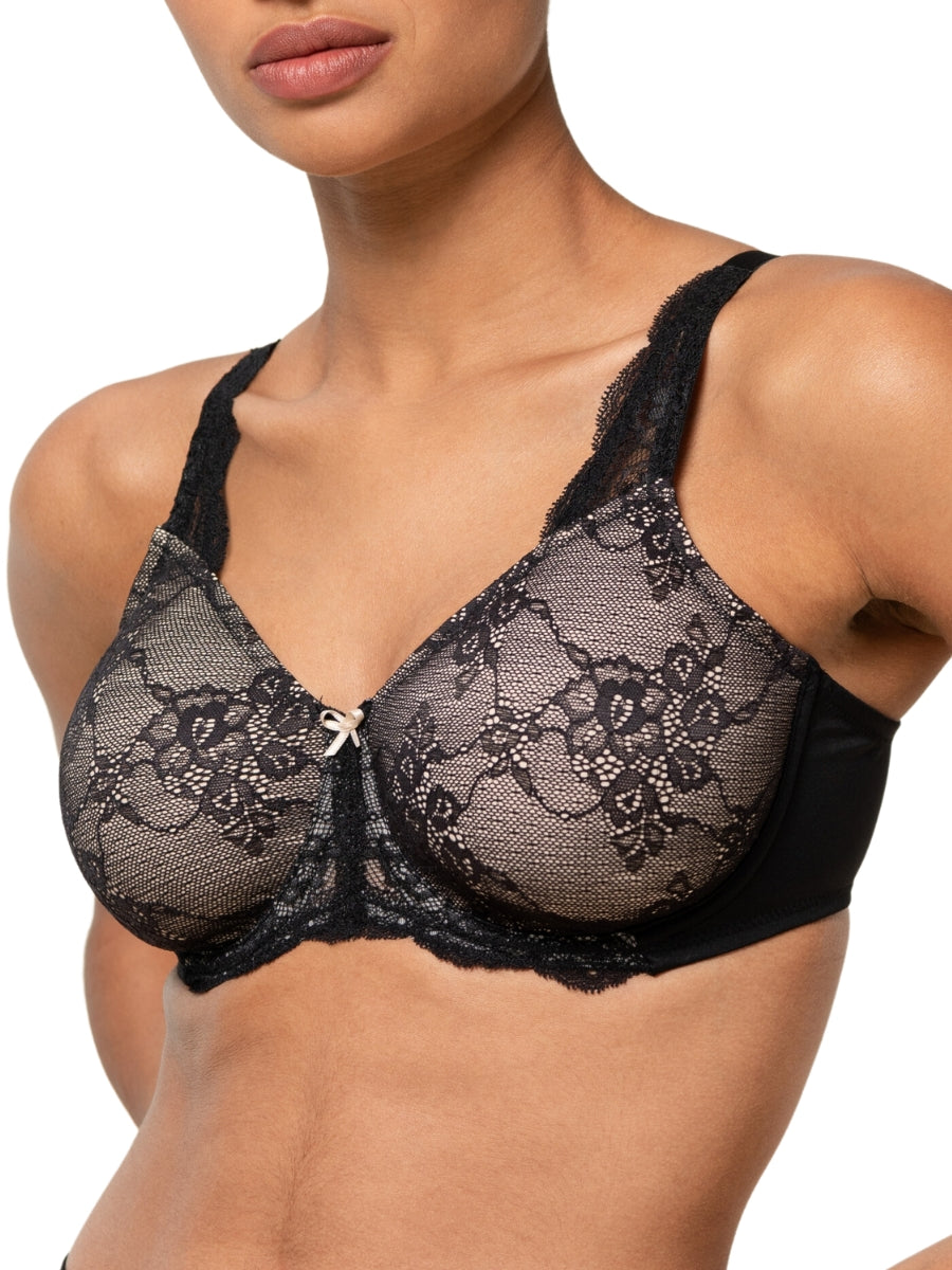 Contouring Sensation Minimizer Bra - Black