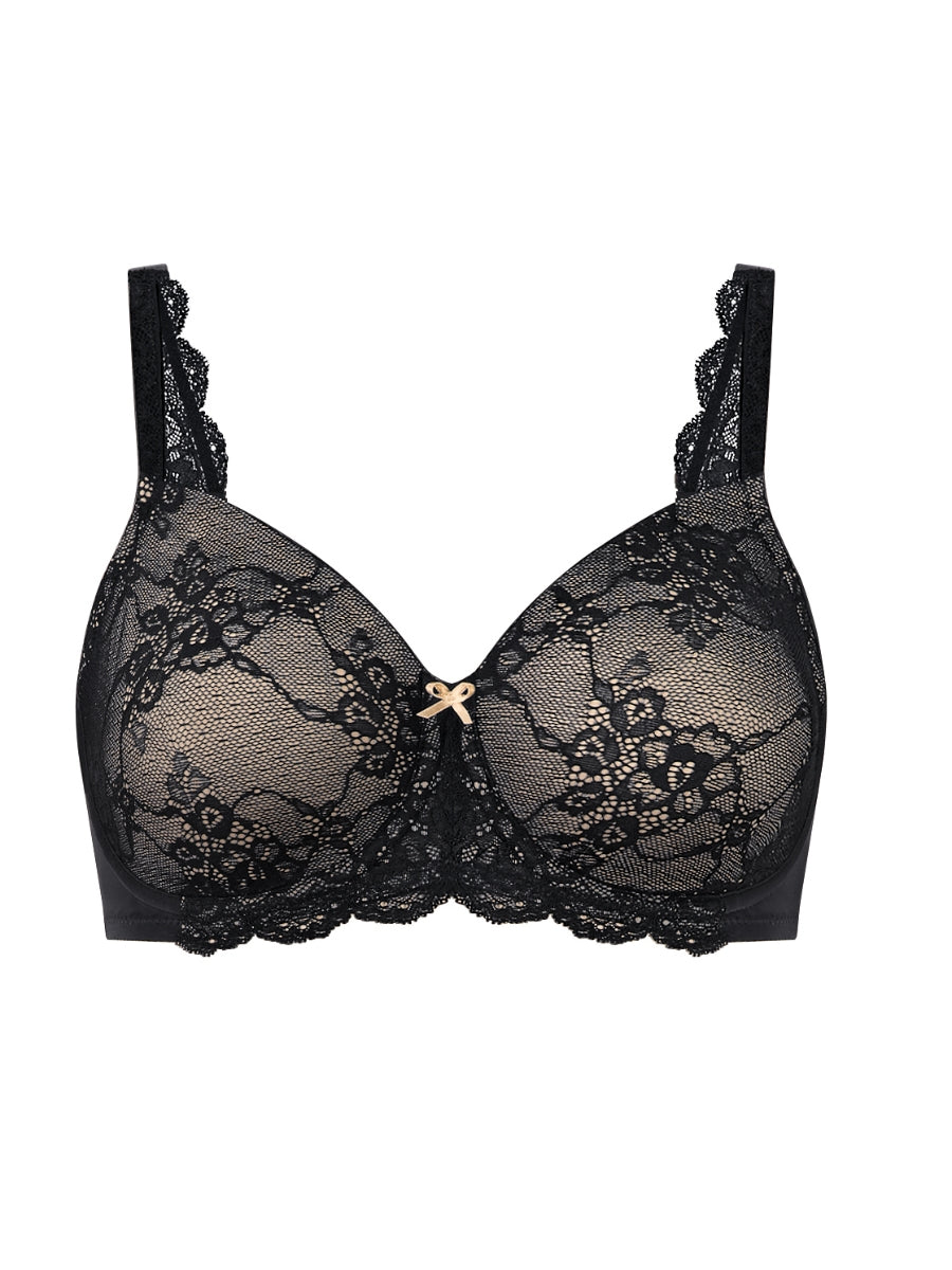 Contouring Sensation Minimizer Bra - Black